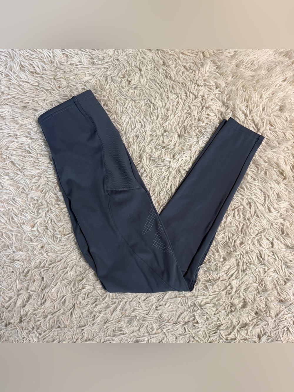 Women’s XS Blue Aztec Diamond Equestrian Athletic Leggings. Good Condition.